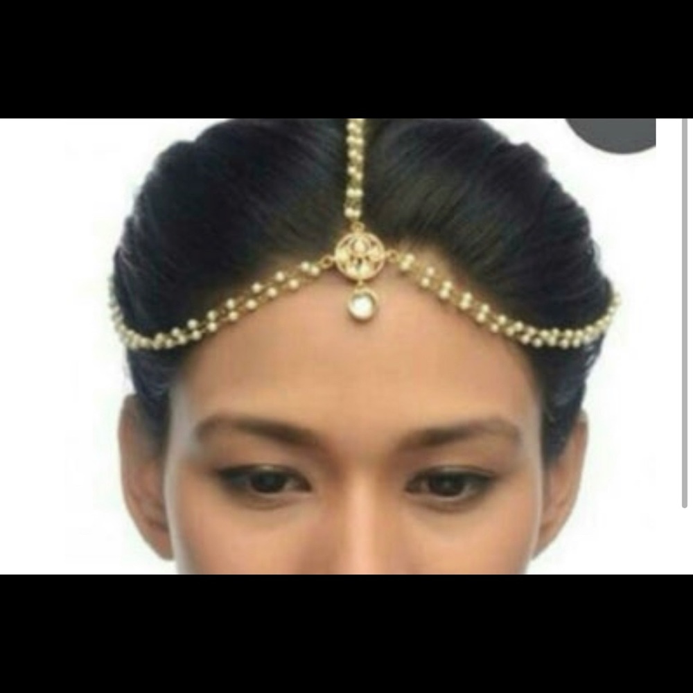 Headpiece Indian Matha Patti Jewelry